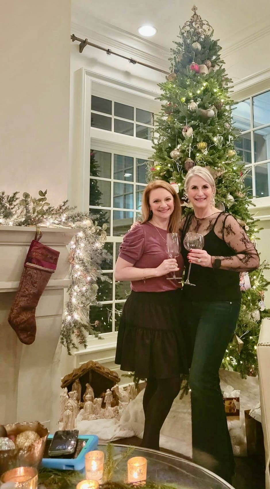 Never Sorry Lace Layering Top in Black