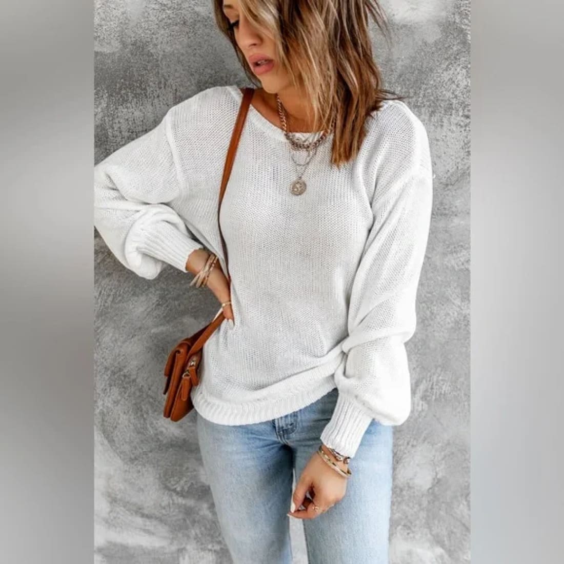 Bow-Back Sweater - Limited Quantities