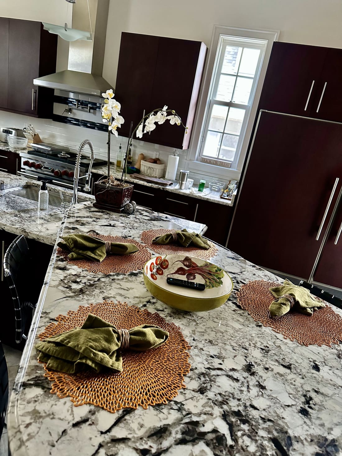 Copper Placemats for Fall