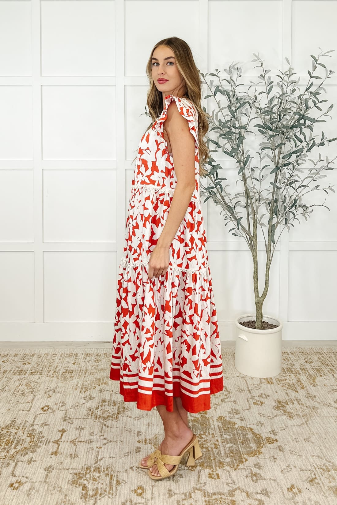 Dainty Daydream Tiered Dress