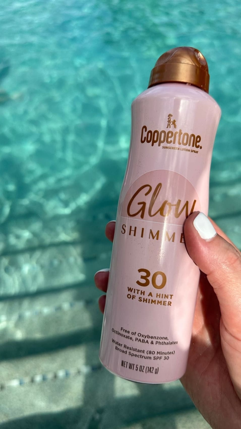 Elevated Sunscreen Experience - Coppertone Glow Shimmer