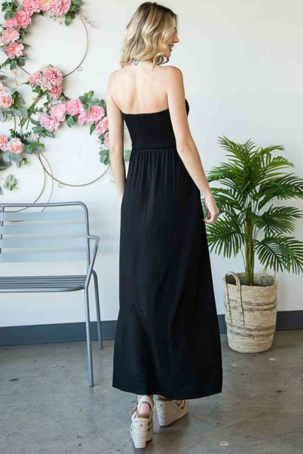 Heimish Full Size Strapless Maxi Dress | Maxi Dresses