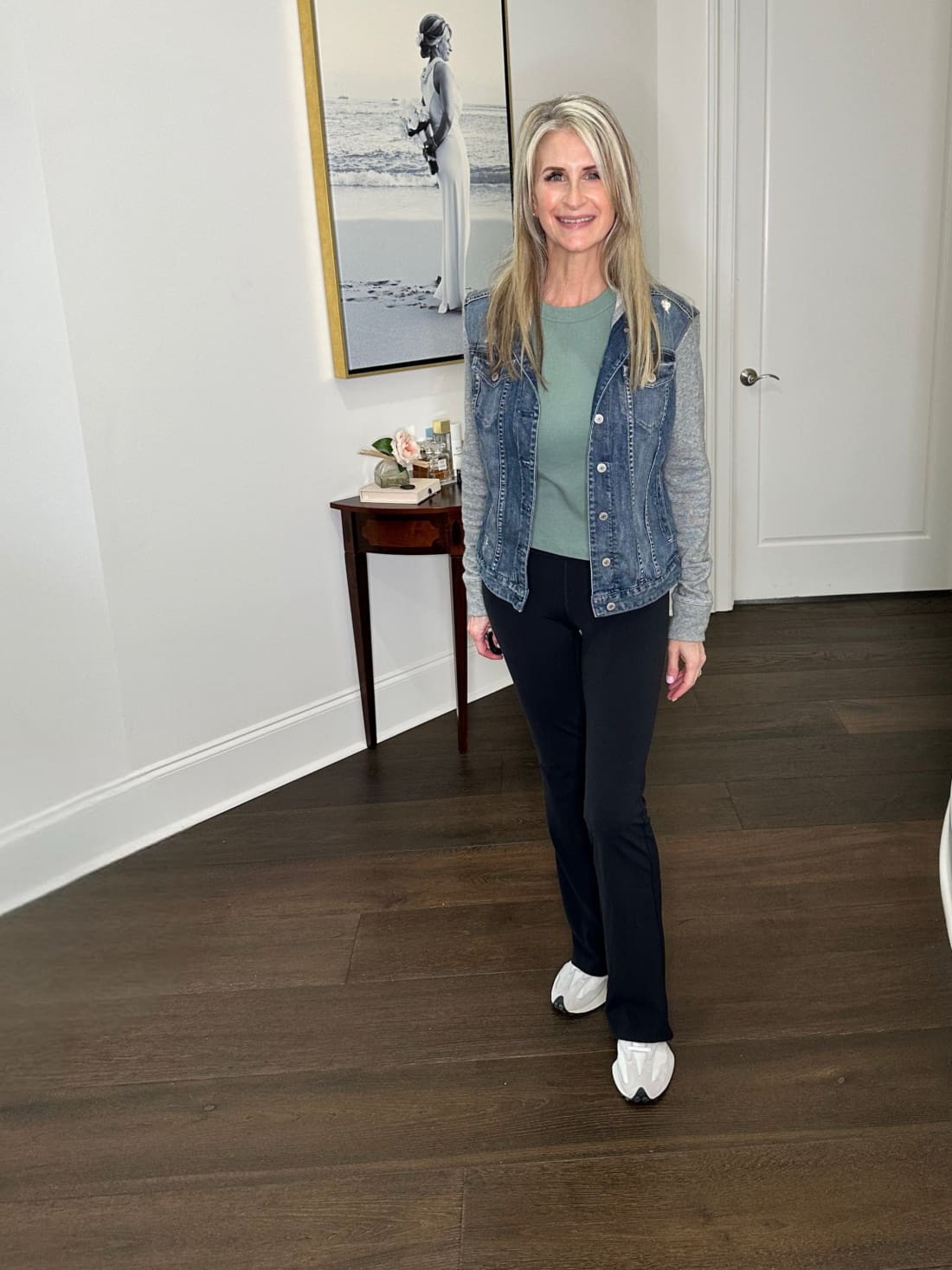 Hooded Sweatshirt Jean Jacket - Editor’s Picks