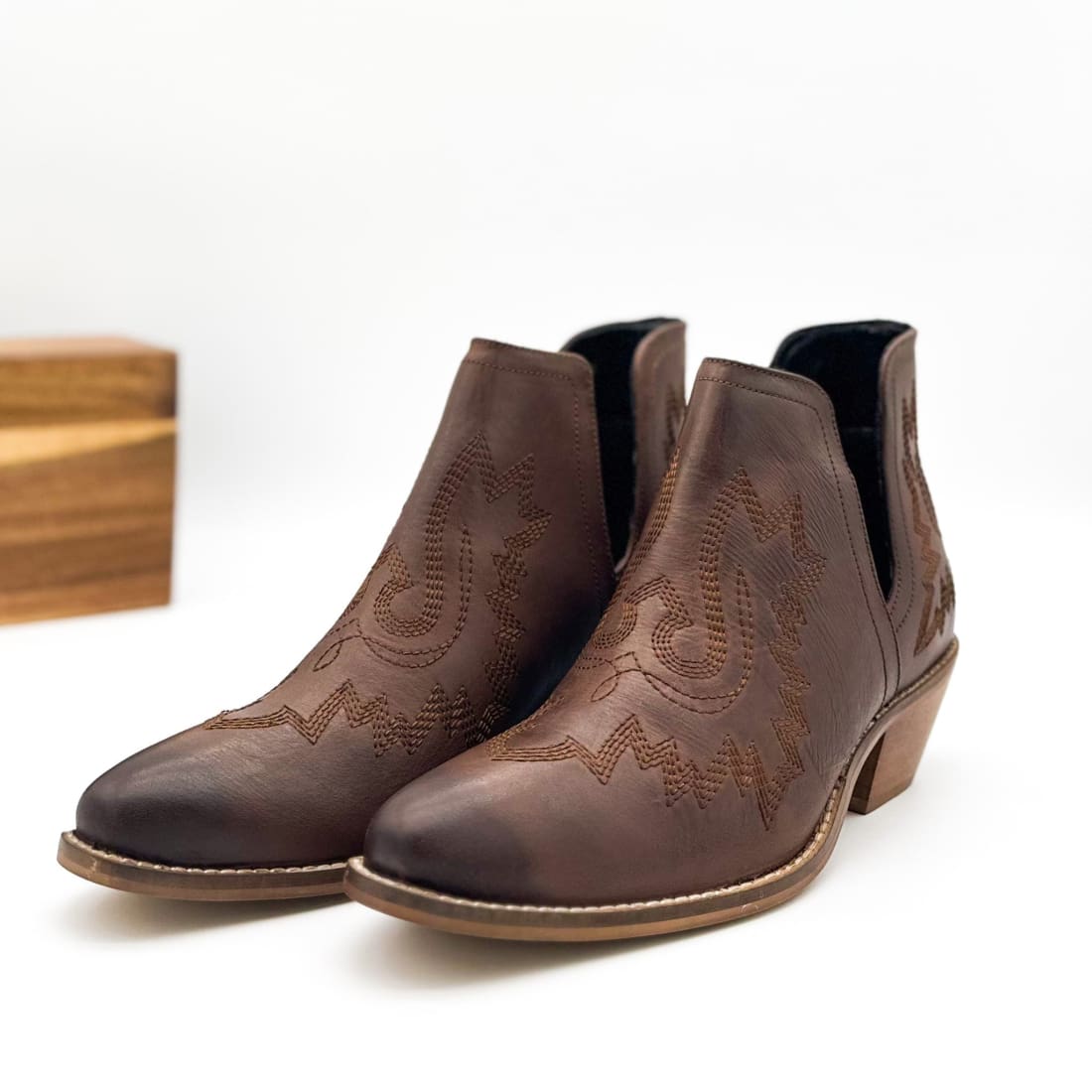 Kickin’ Booties in Brown
