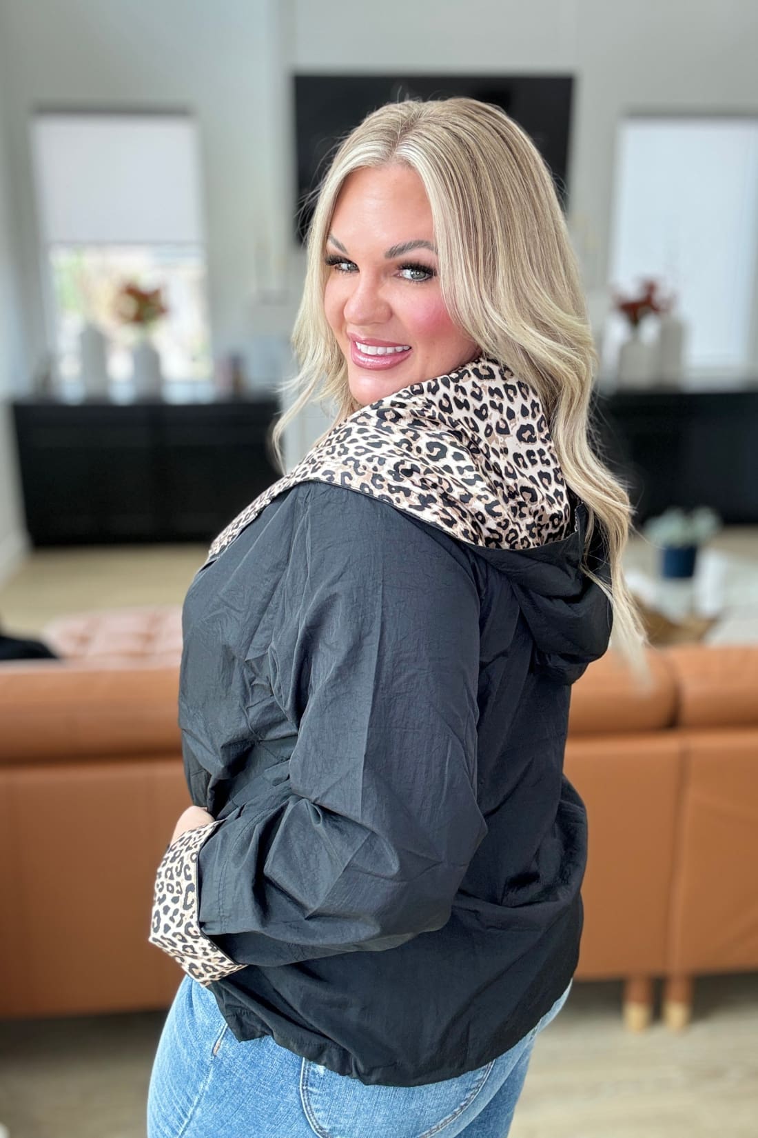 Leopard Print Jacket for Women