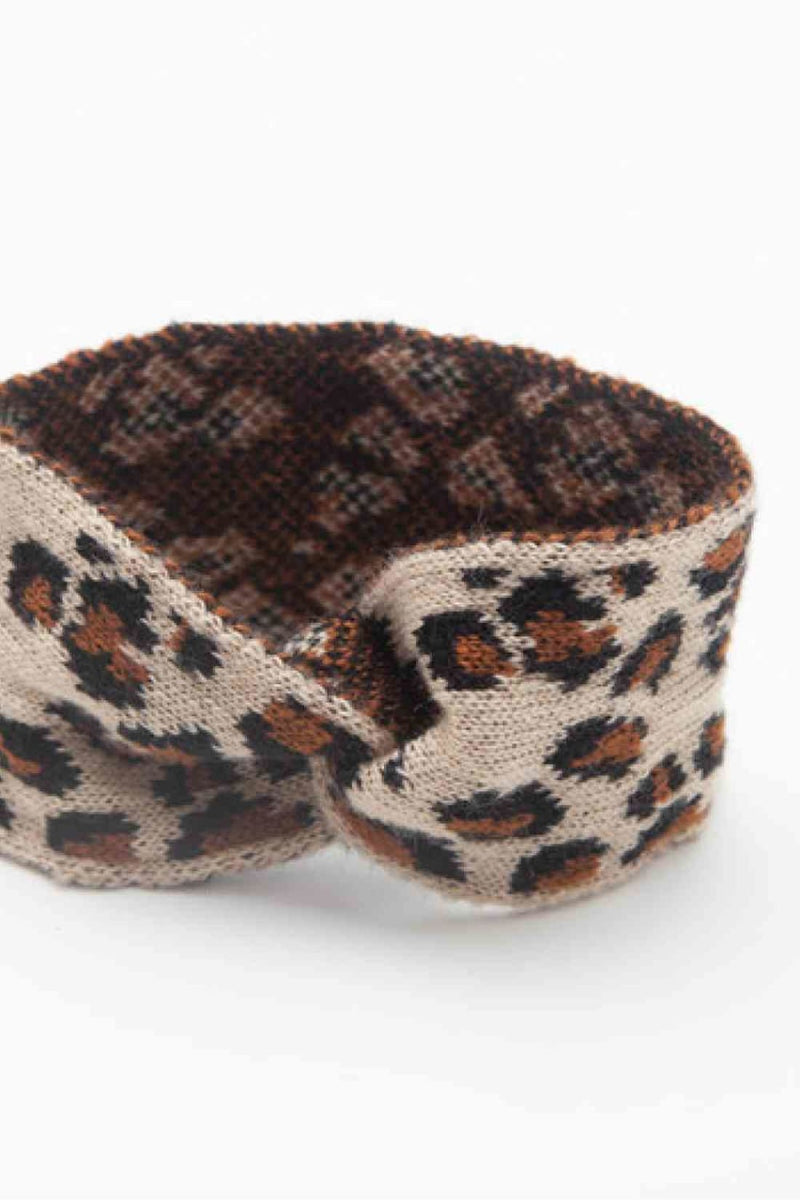 Leopard Twisted Hairband | hair accessories