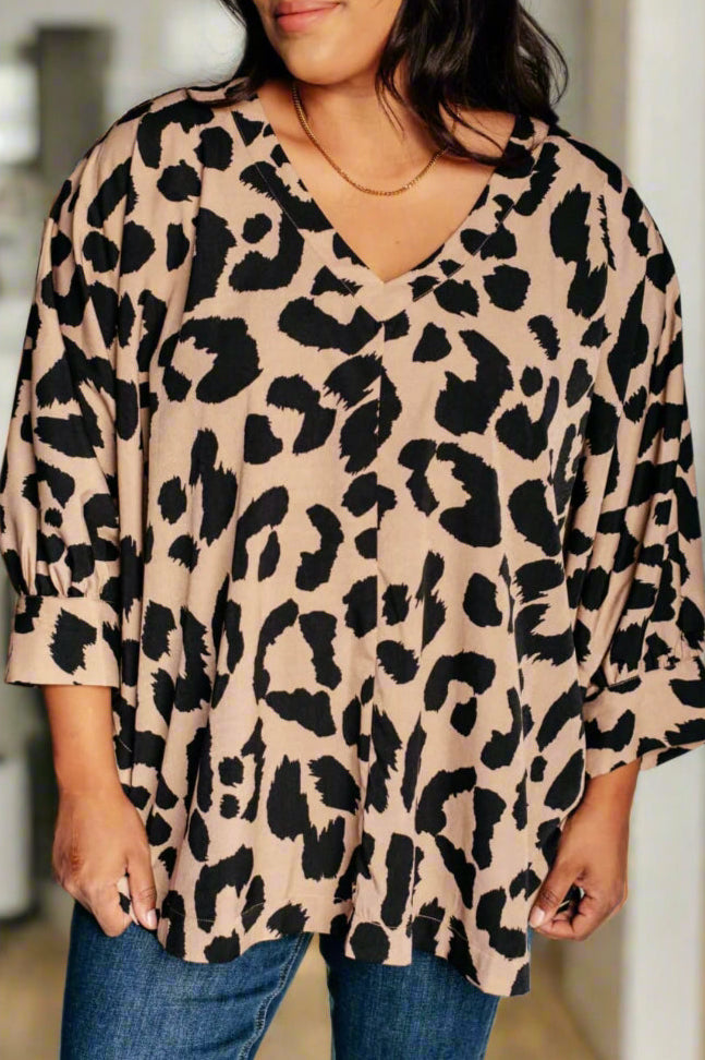 She’s Got Eyes of Gold Batwing Blouse