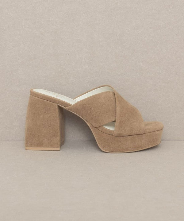 Carmen Chunky Platform Mules | Sandals