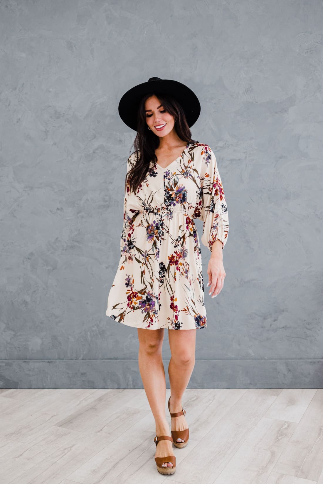 Just You Wait Floral Dress