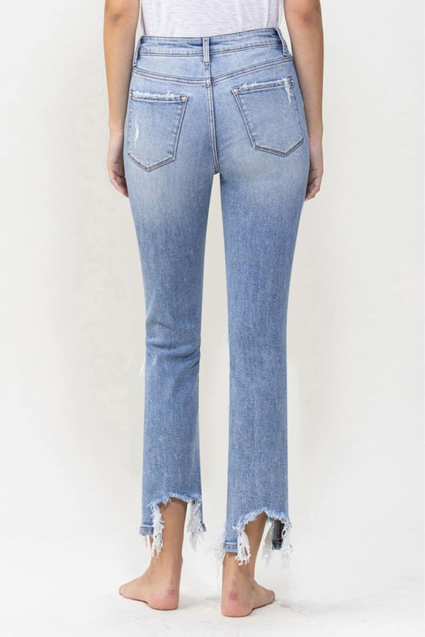 Lovervet Full Size Courtney Super High Rise Kick Flare Jeans | jeans