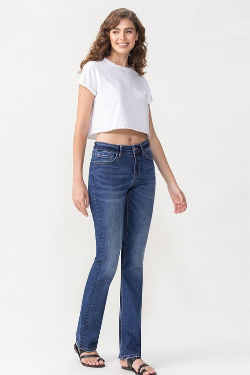 Lovervet Full Size Rebecca Midrise Bootcut Jeans | jeans