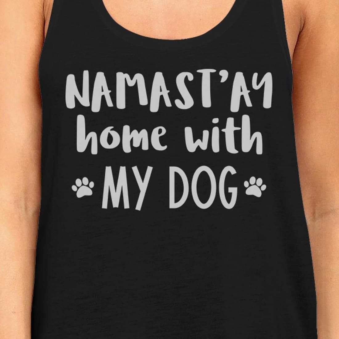 Namastay Home Womens Black Tank