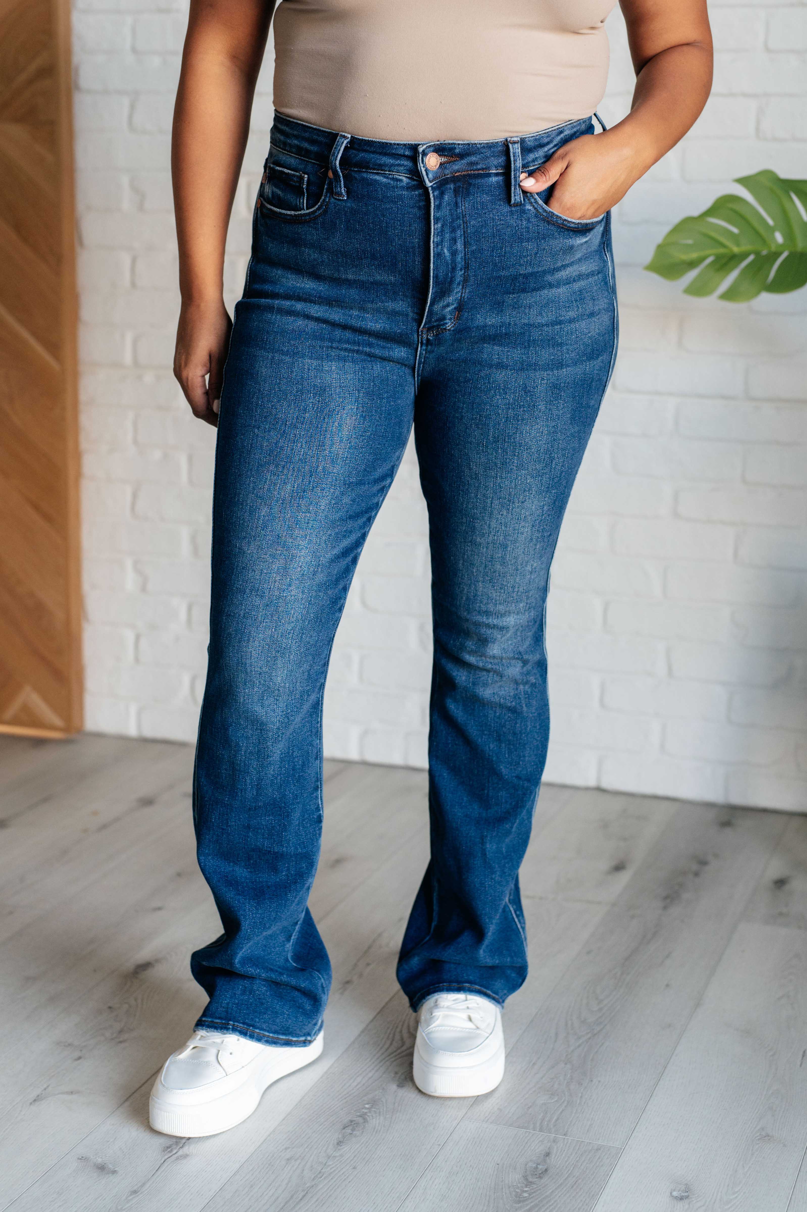 Santana High Rise Control Top Bootcut Jeans | Womens jeans