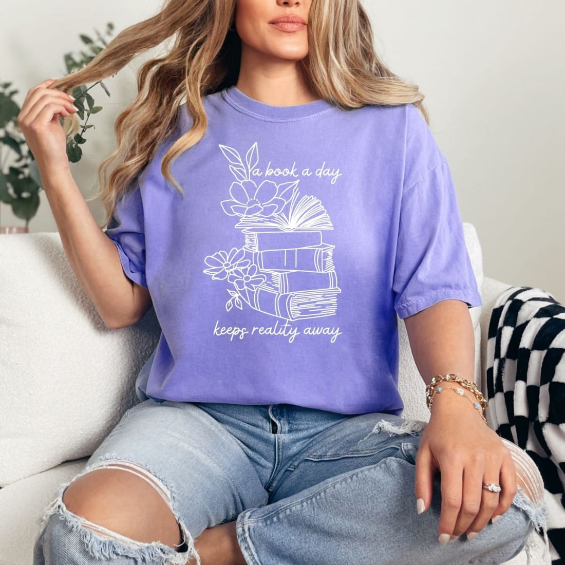 A Book A Day Graphic Tee | Womens