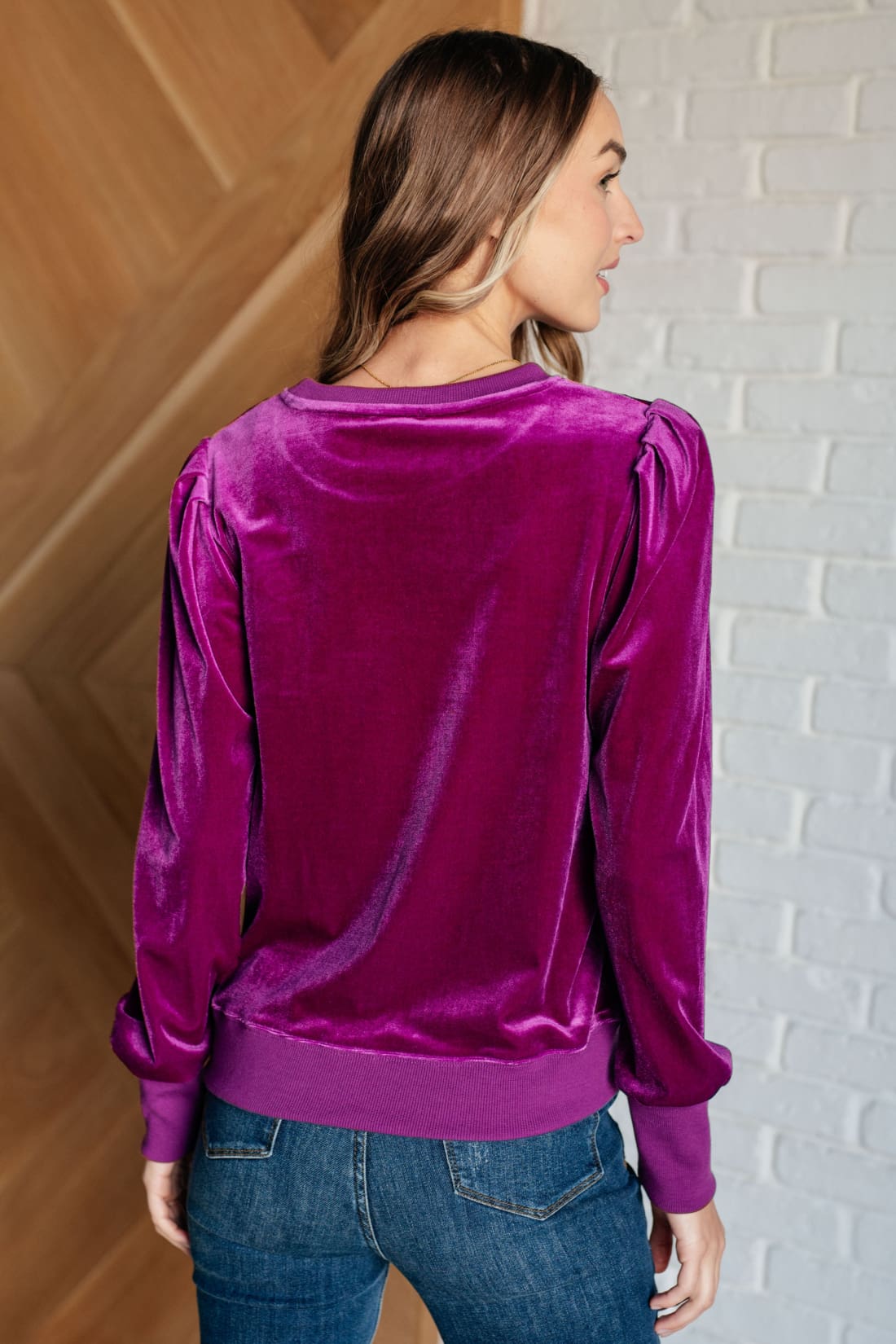 A Special Place Velour Pullover | Tops