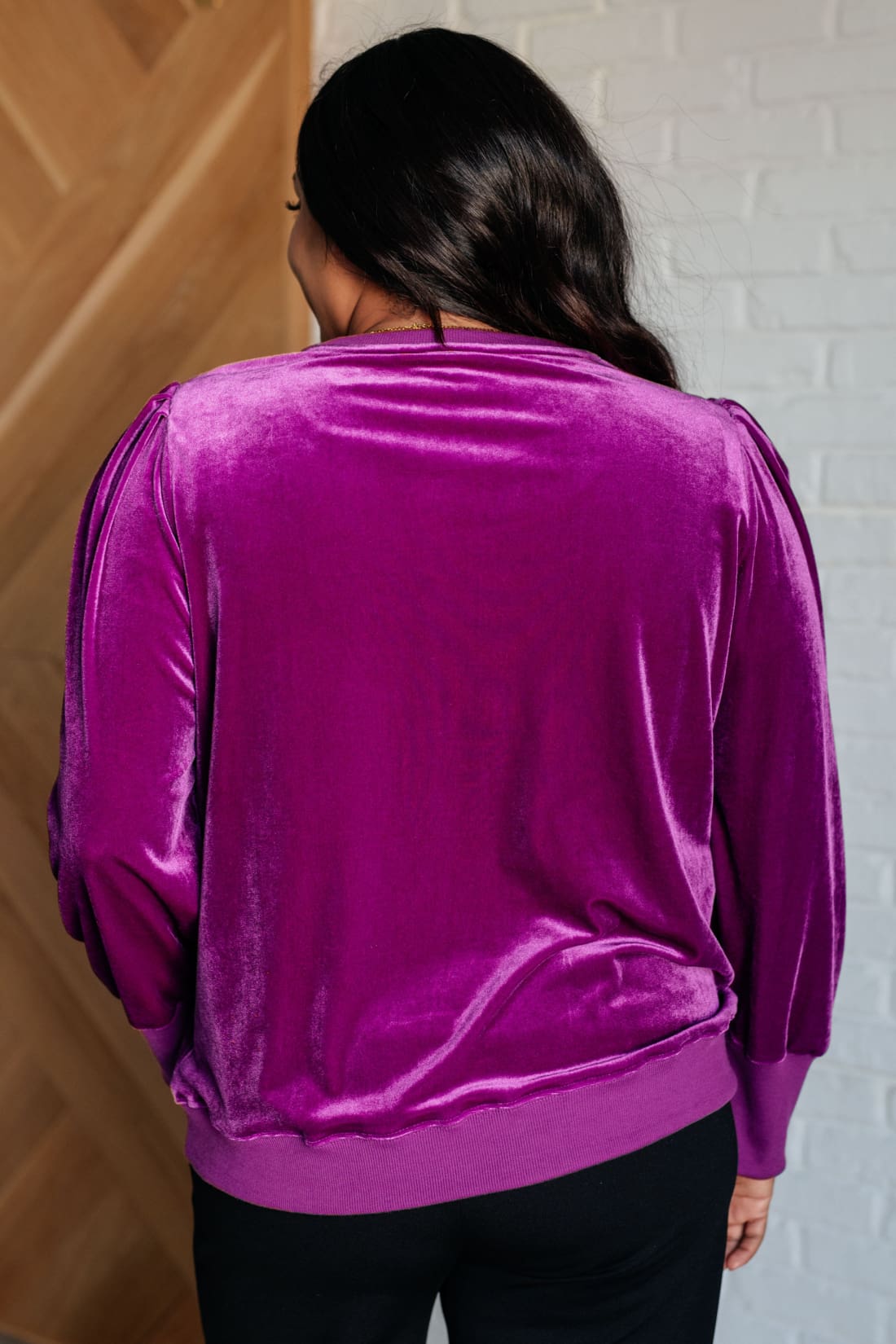 A Special Place Velour Pullover | Tops