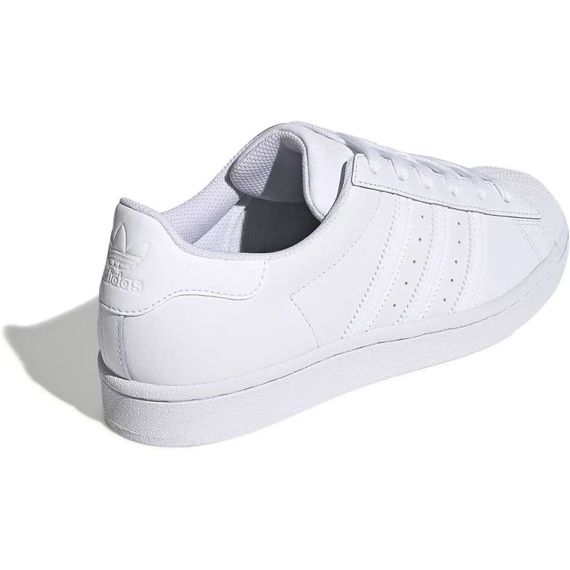 Adidas Superstar White Leather Sneakers Cloud White 9M New in Box | Sneakers
