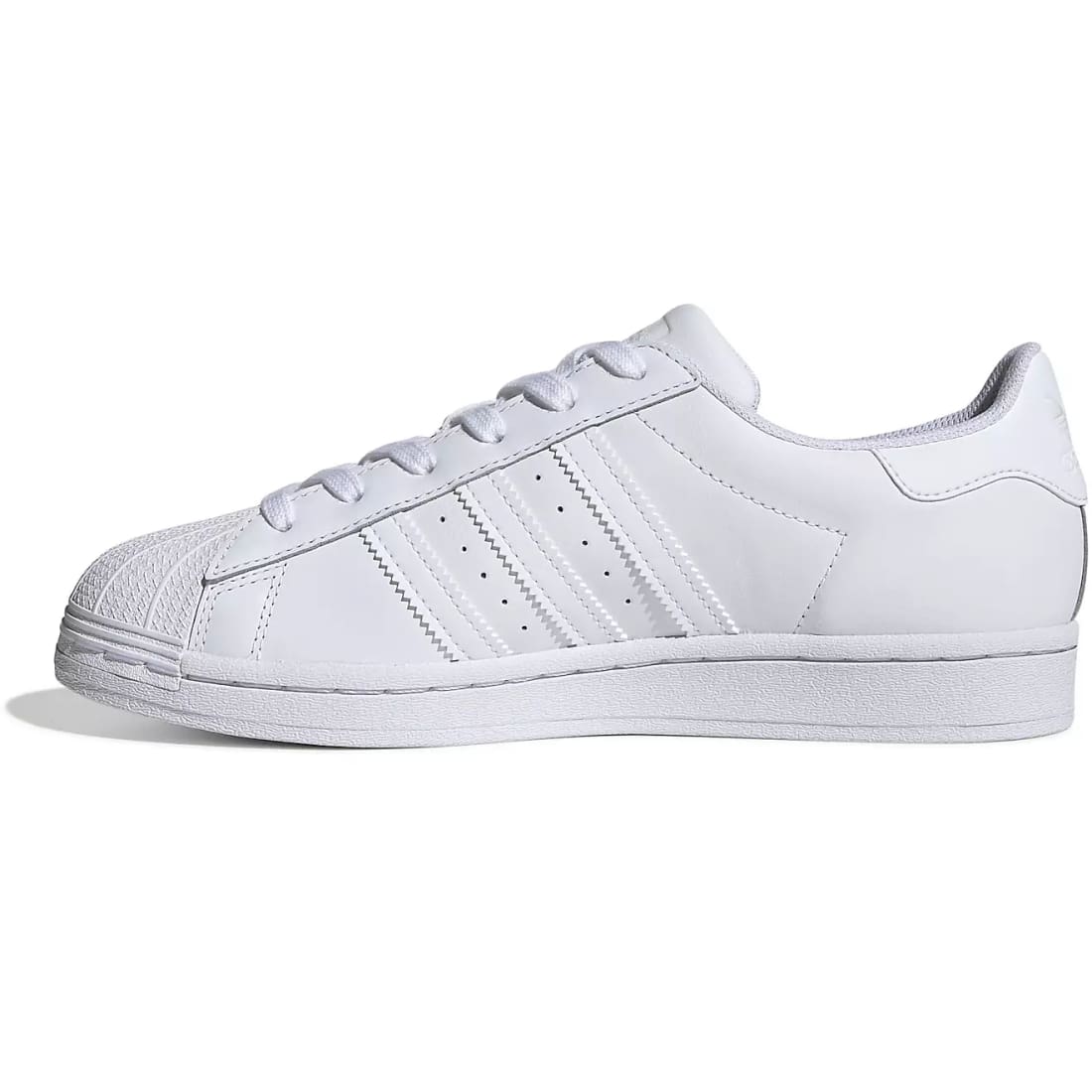 Adidas Superstar White Leather Sneakers Cloud White 9M New in Box | Sneakers