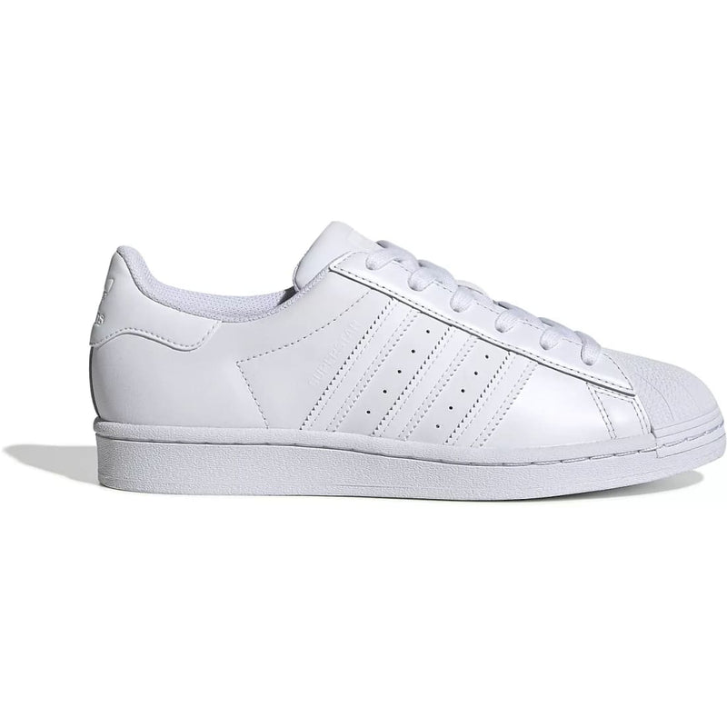 Adidas Superstar White Leather Sneakers Cloud White 9M New in Box | Sneakers