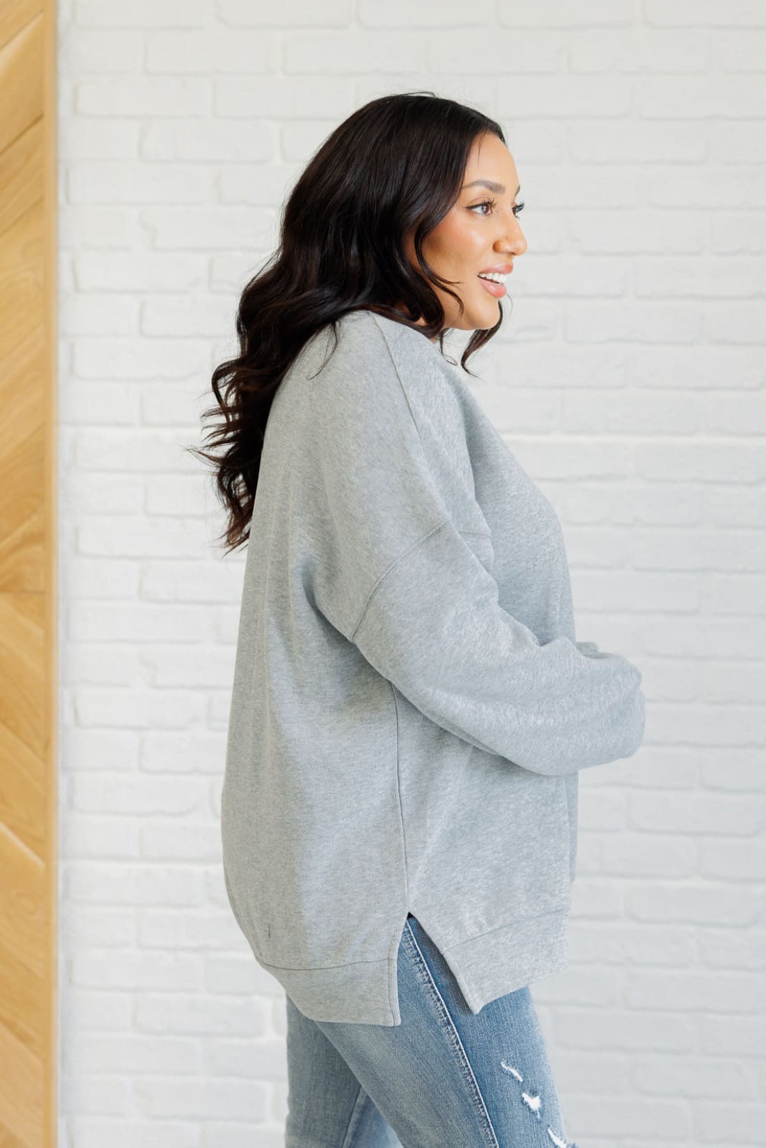 Adjust Your Expectations Relaxed Pullover | Tops