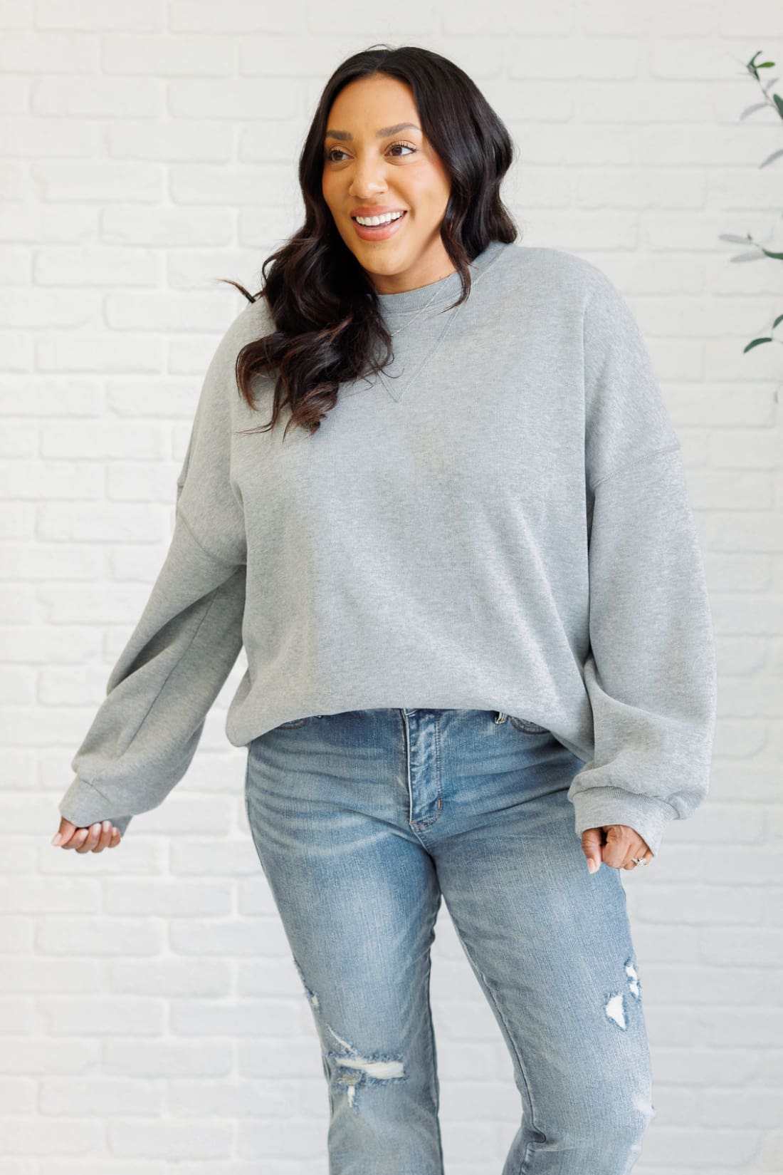 Adjust Your Expectations Relaxed Pullover | Tops