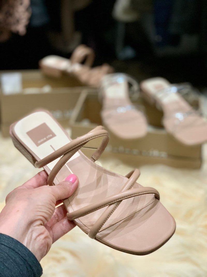 Almost Flat Nude Sandals