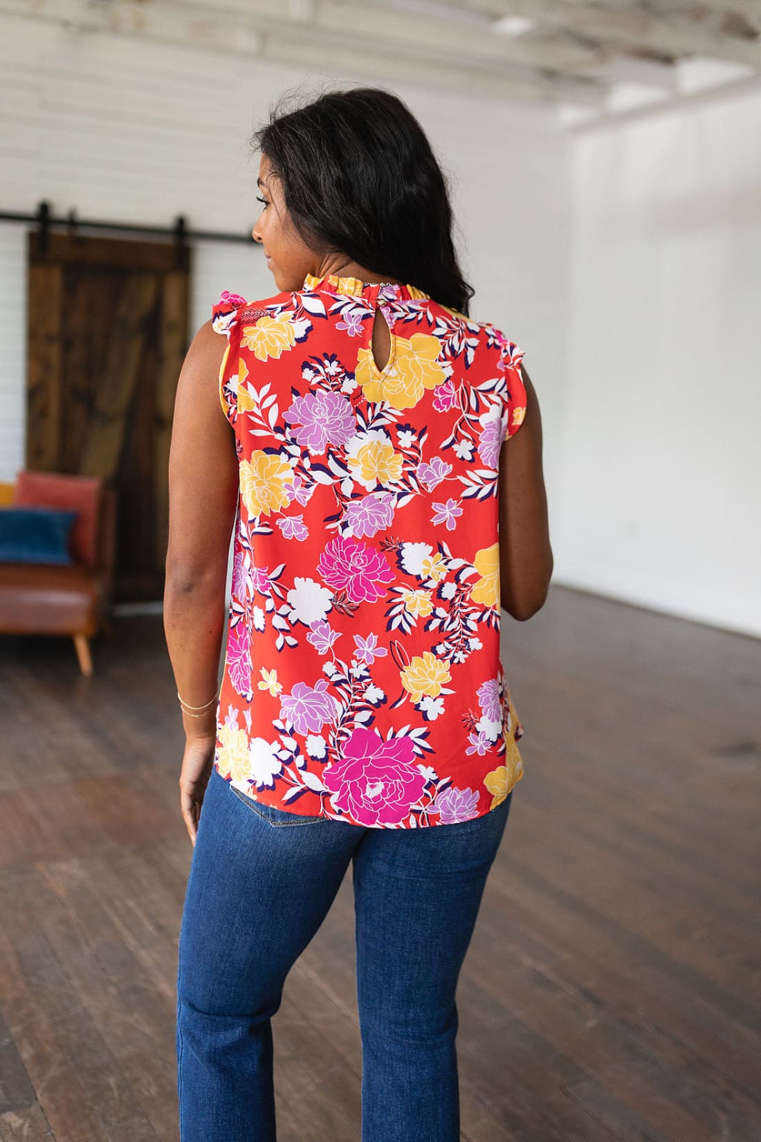 Among The Flowers Floral Top | Tops