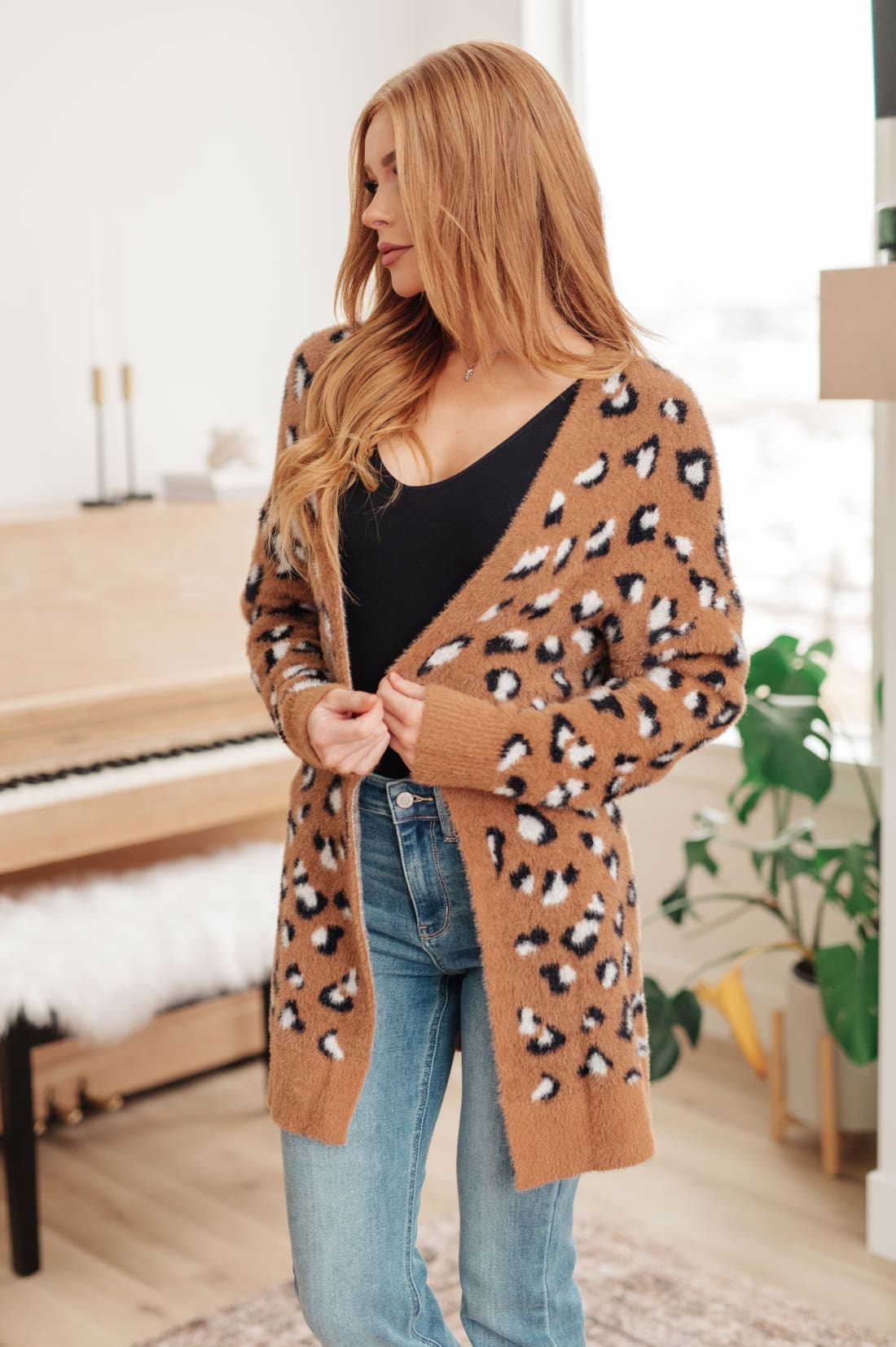 Animal Instinct Longline Cardigan | Layers