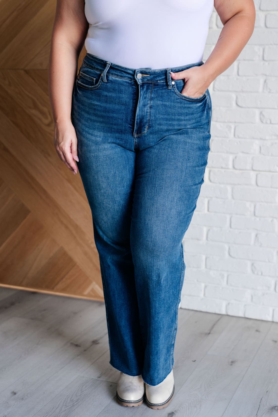 Anita Mid Rise Control Top Vintage Straight
