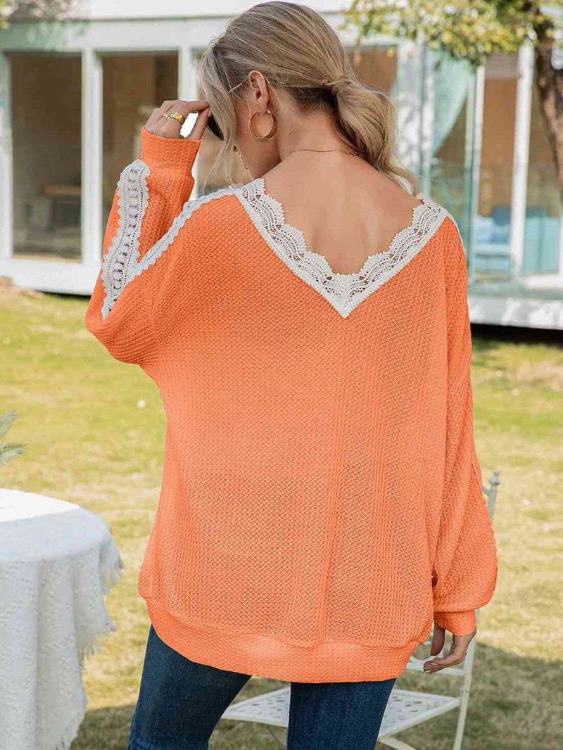 Ashley Lace Trimmed Top Pre Order