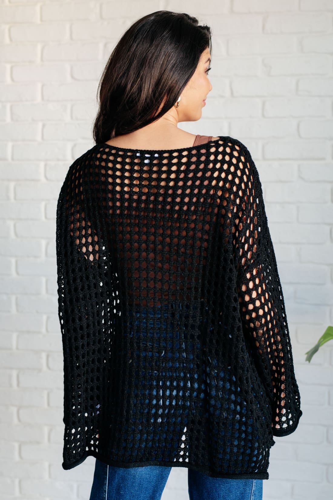 Ask Anyway Fishnet Sweater | Tops & Tees