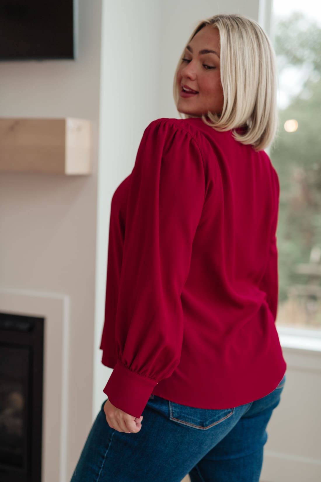 Back in Business V-Neck Blouse | Blouses & Shirts