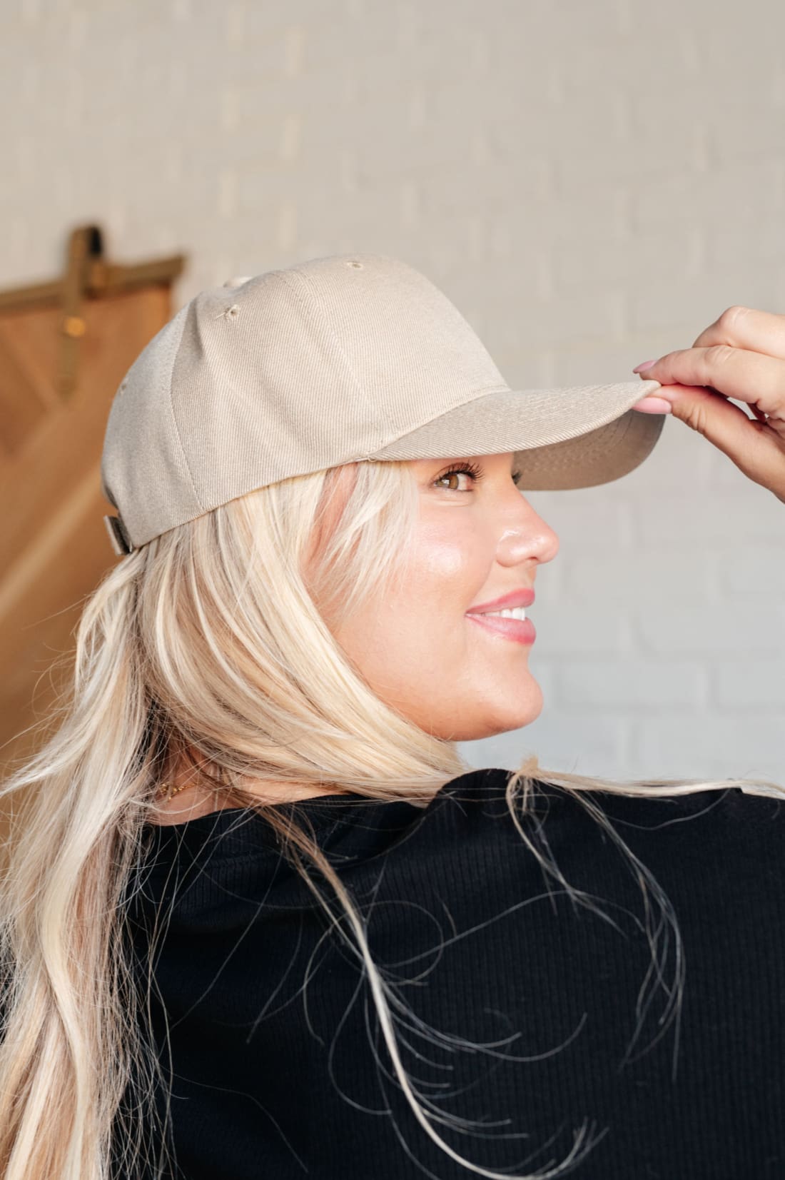 Basic Babe Ball Cap in Khaki | Hats & Caps