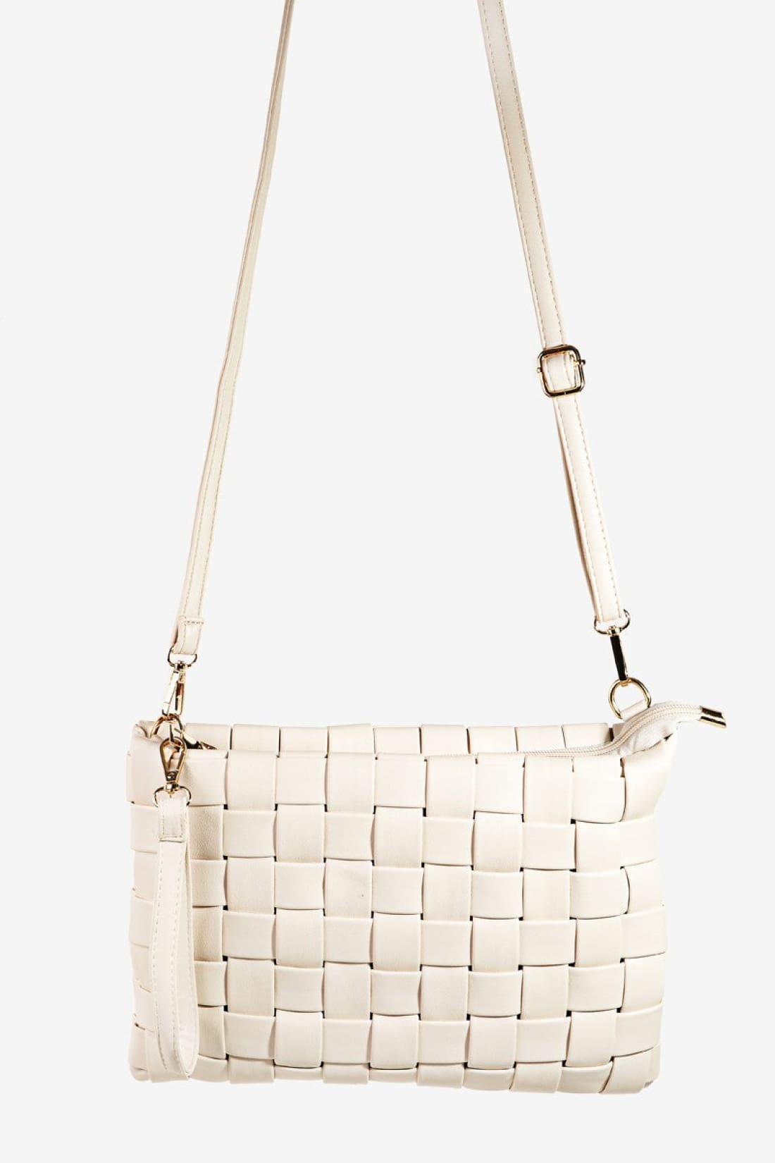 Basket Weave Crossbody Bag