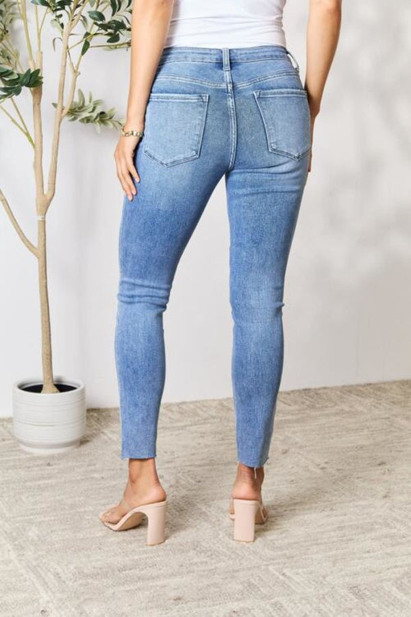 BAYEAS Raw Hem Skinny Jeans | Women’s