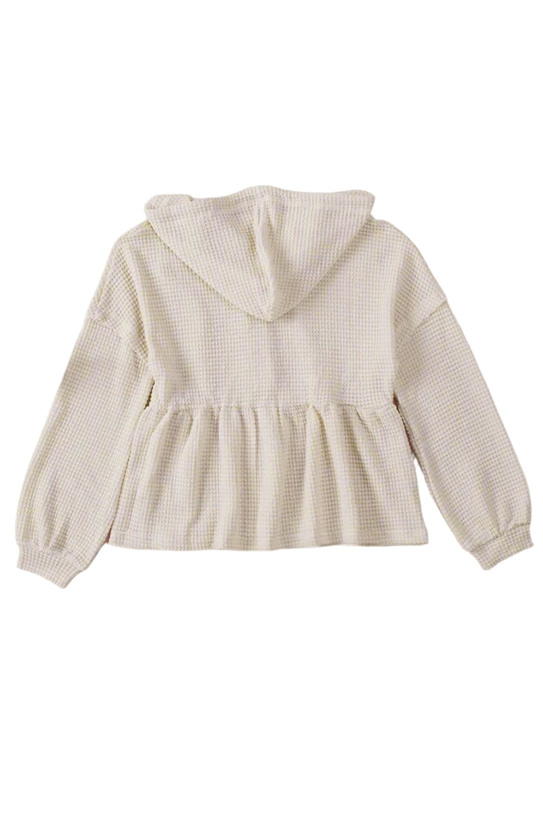 Don’t Waffle About Waffle Knit Hoodie