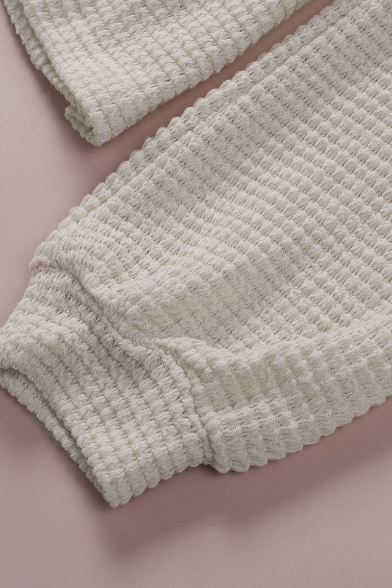 Don’t Waffle About Waffle Knit Hoodie