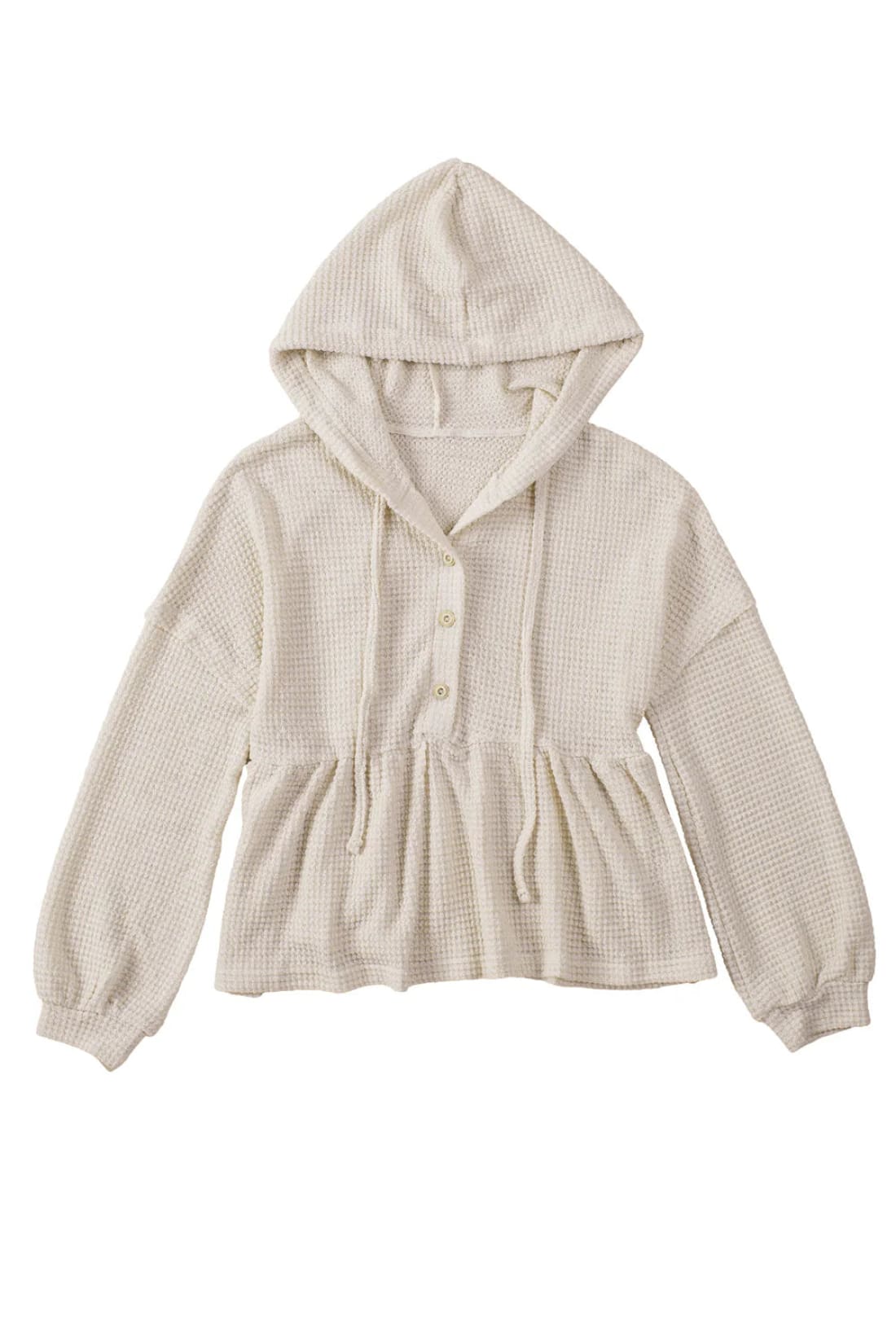 Don’t Waffle About Waffle Knit Hoodie