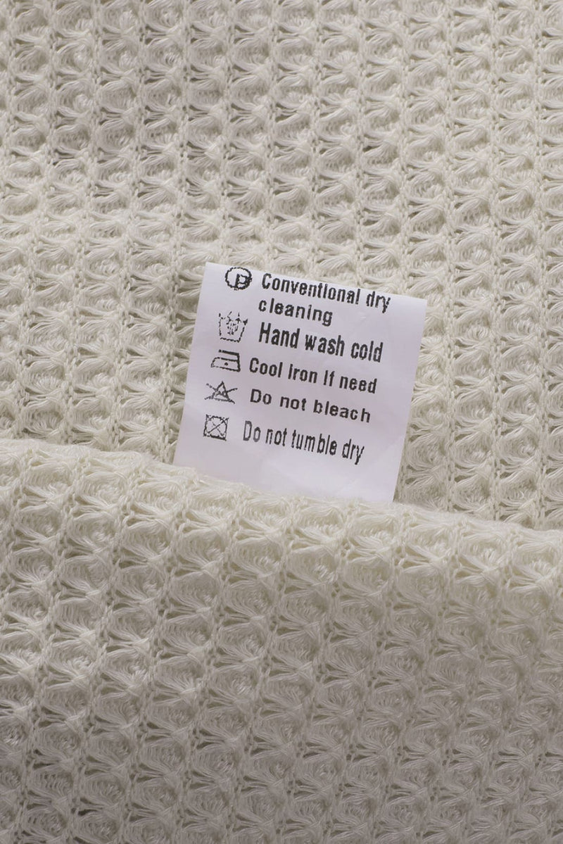 Don’t Waffle About Waffle Knit Hoodie