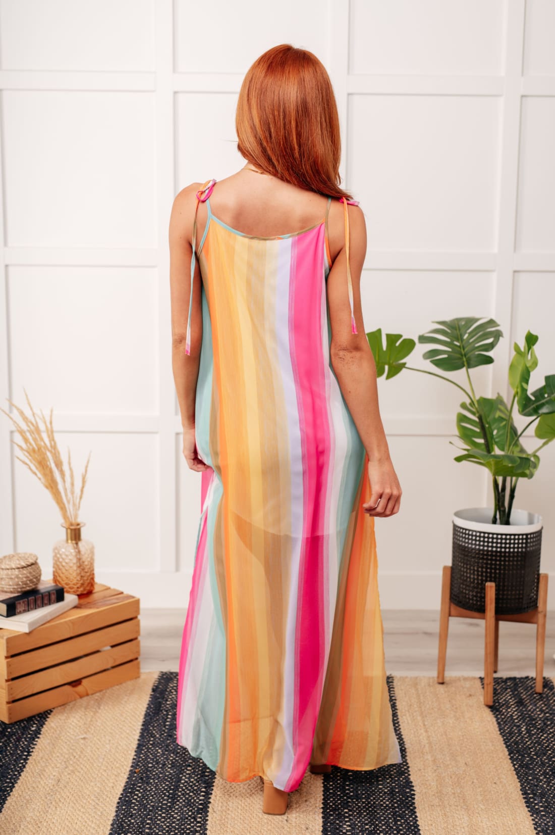 Beyond the Horizon Shoulder Tie Summer Dress | Maxi Dresses