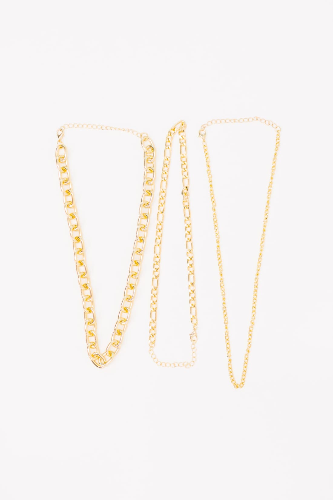 Big Bold and Beautiful Layered Chunky Necklace in Gold