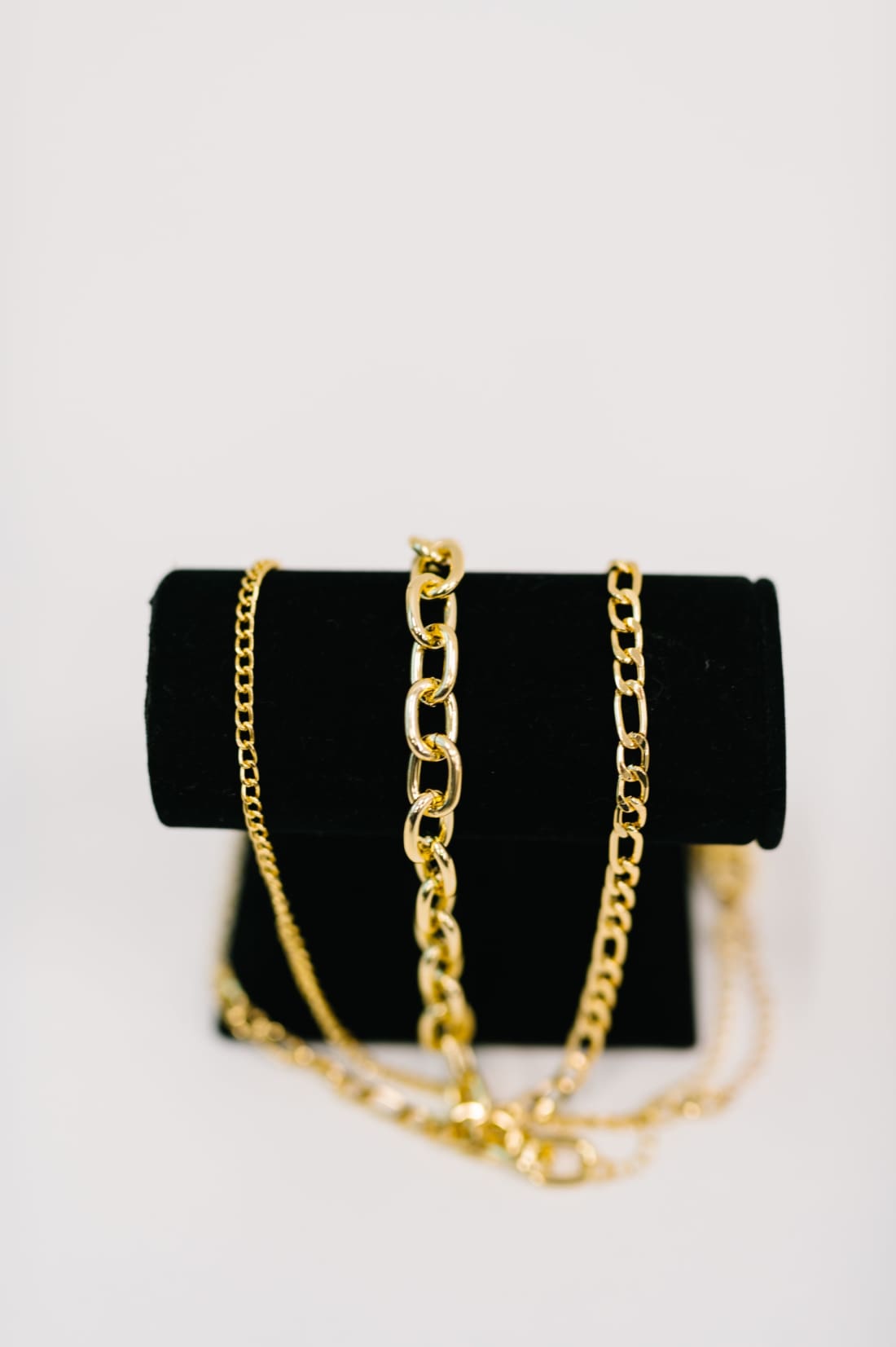 Big Bold and Beautiful Layered Chunky Necklace in Gold