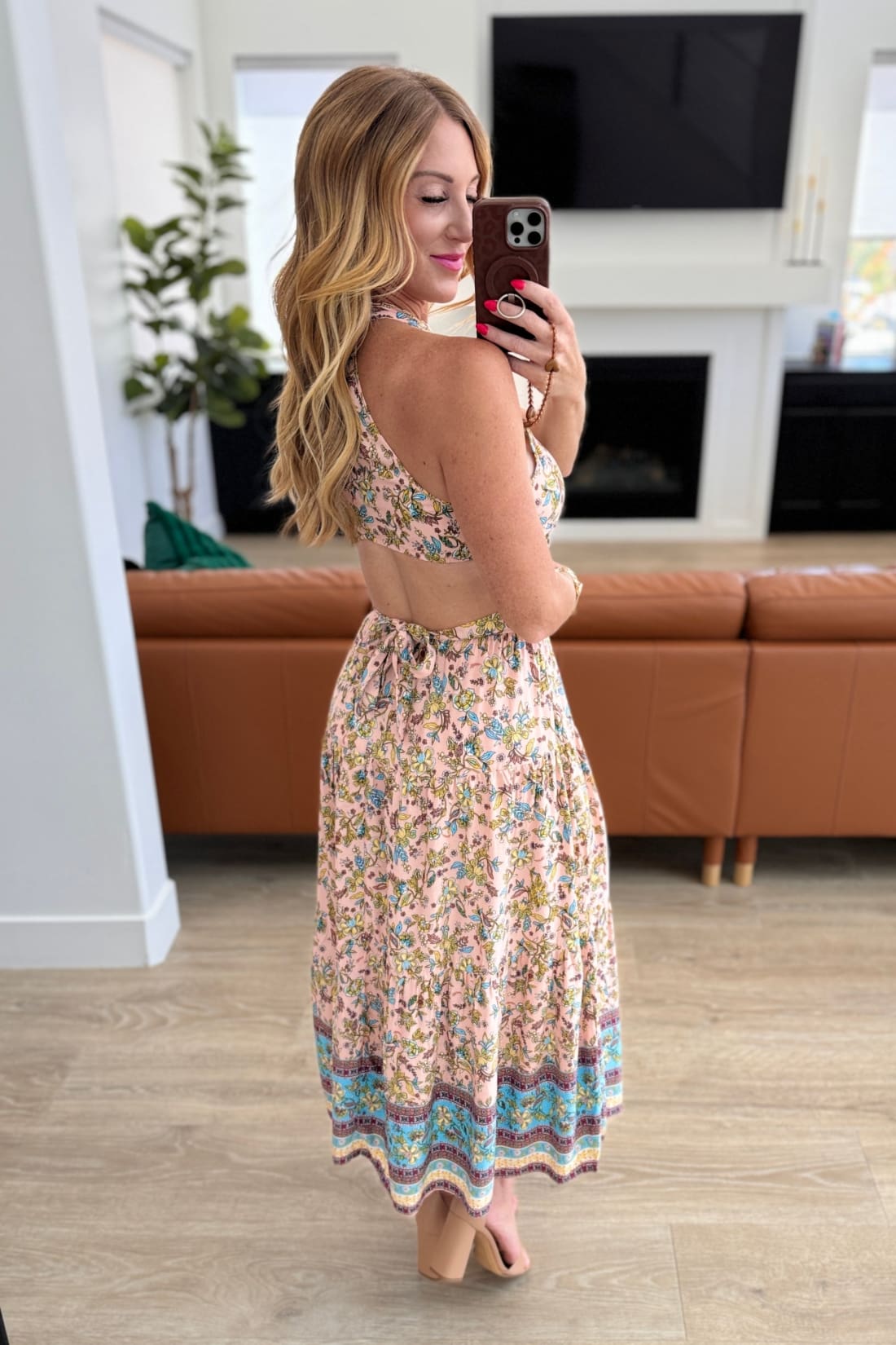 Big Dreams and An Attitude Cutout Back Dress | Maxi Dresses