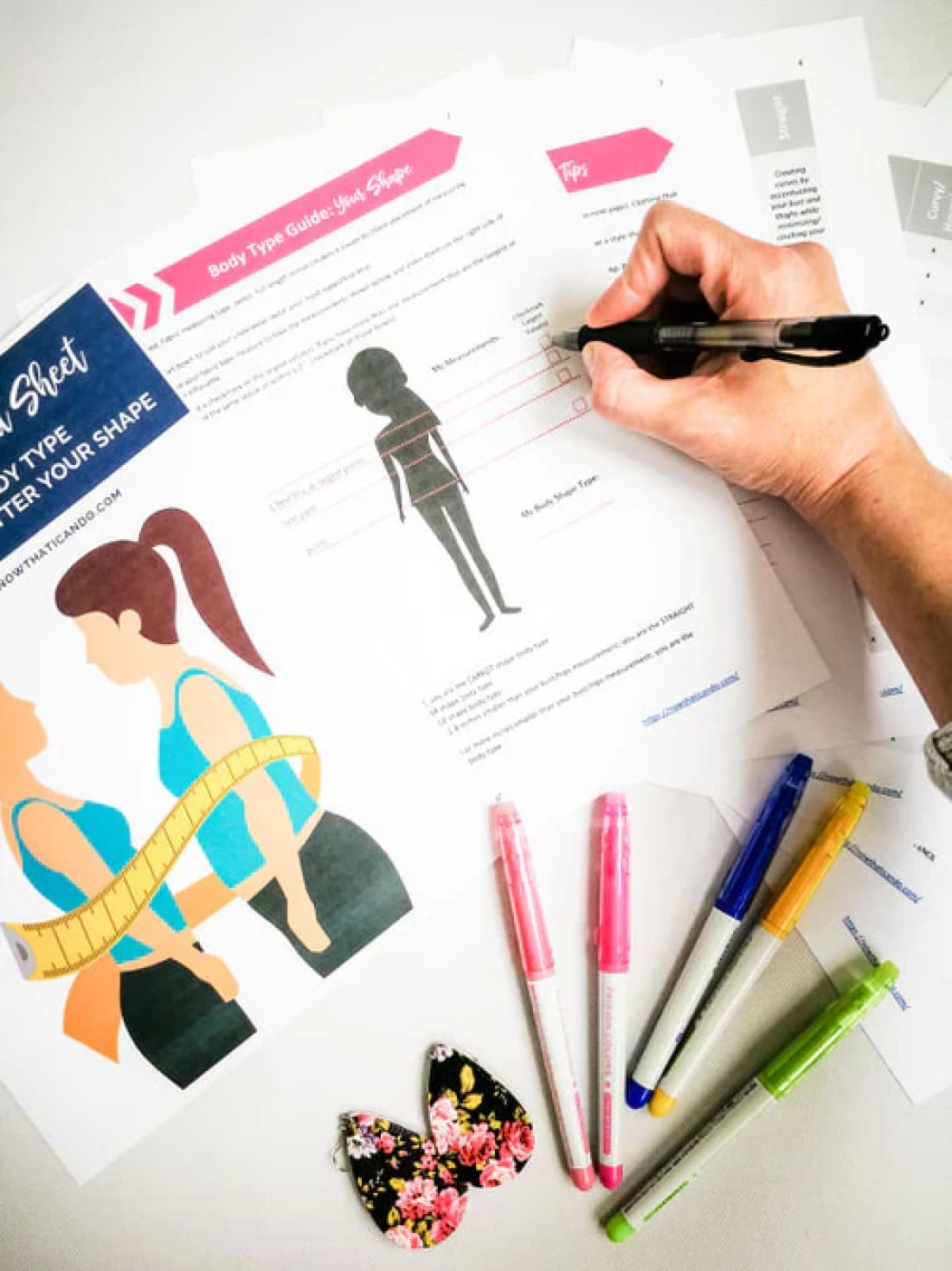 Body Shape Cheat Sheet