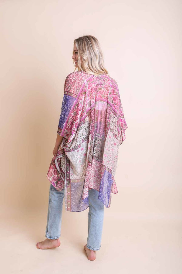 Bohemian Burnout Velvet Kimono | Ponchos