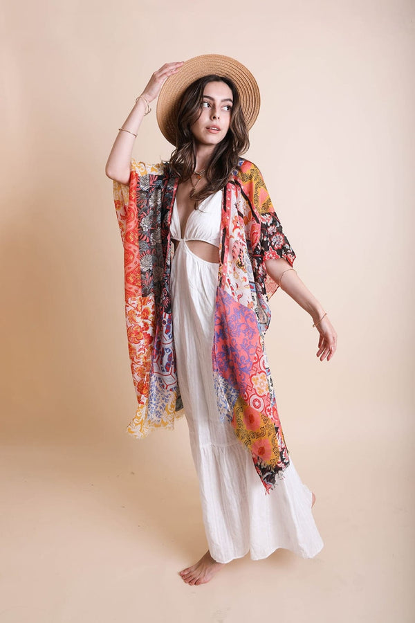 Boho Patchwork Kimono | Kimono