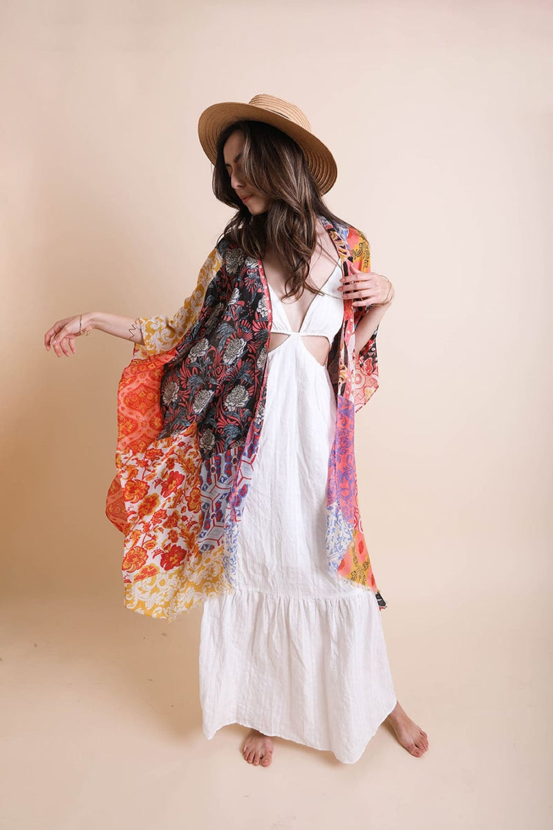 Boho Patchwork Kimono | Kimono