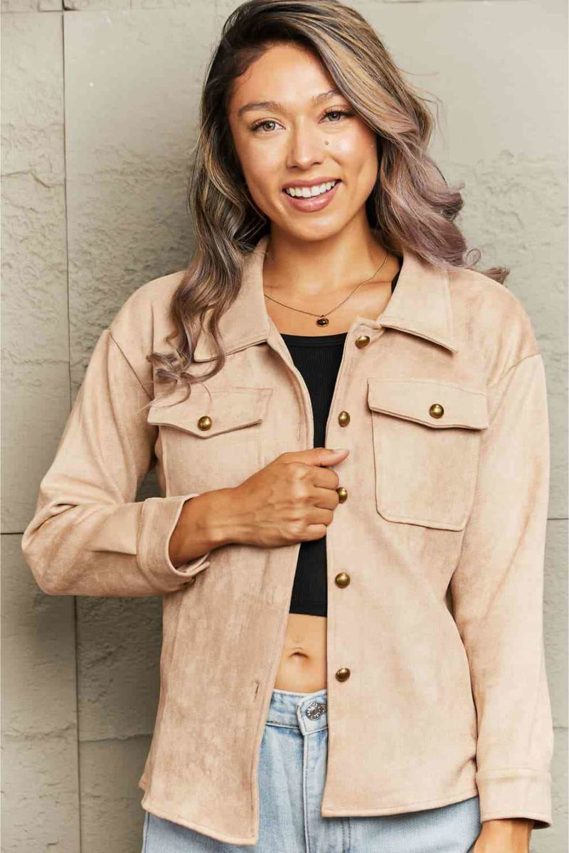 Button Down Collared Jacket - PREORDER