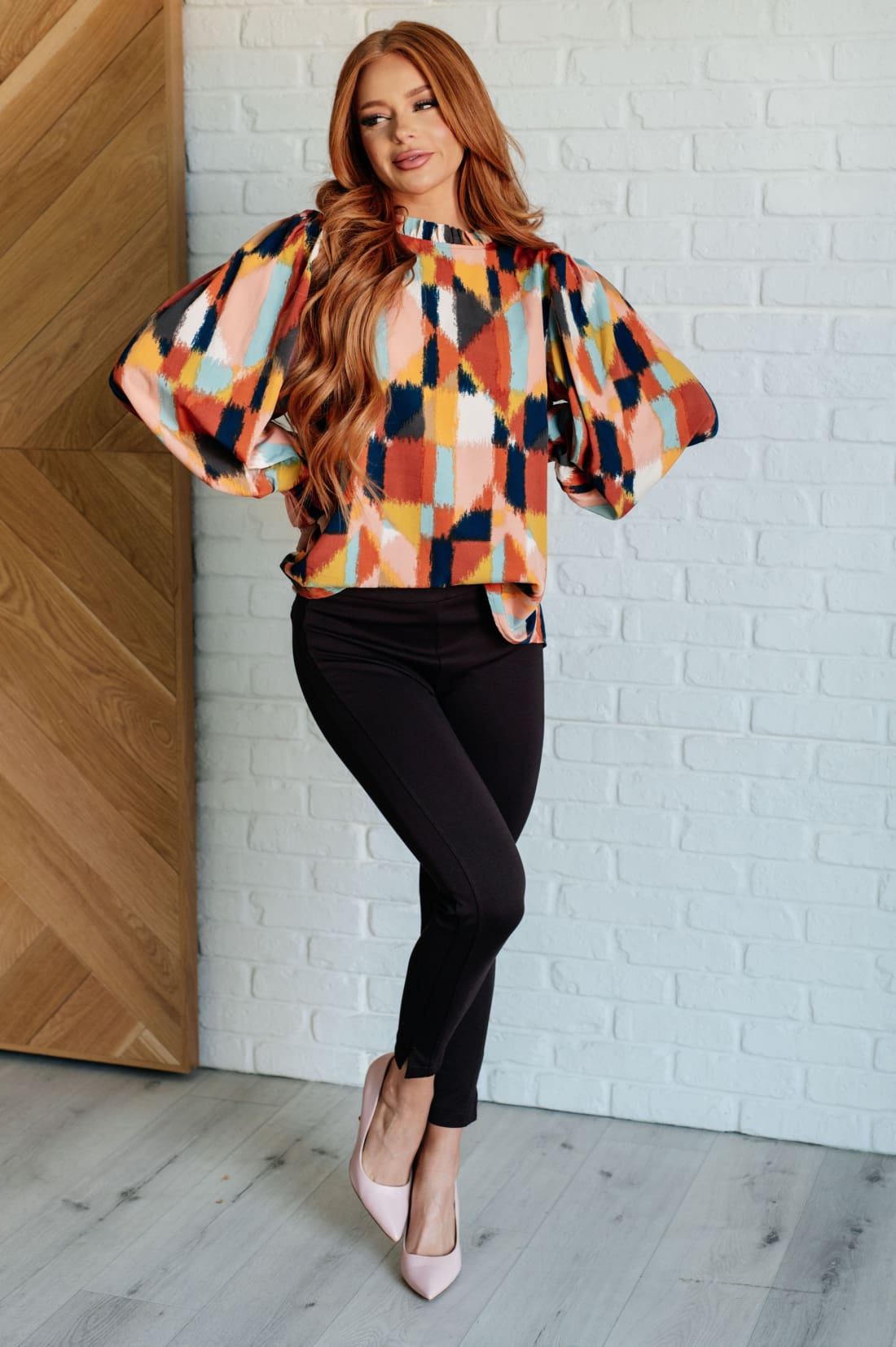 Call It What It Is Mod Print Blouse | Blouses & Shirts