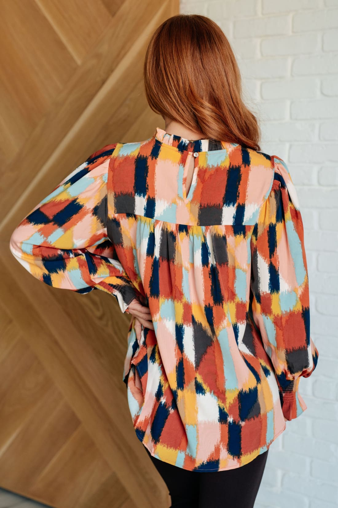 Call It What It Is Mod Print Blouse | Blouses & Shirts